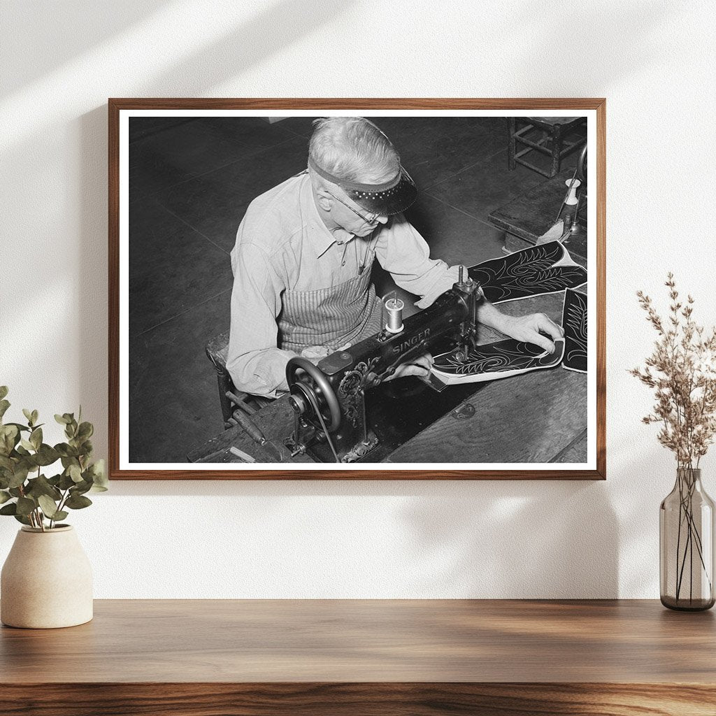 Vintage Boot Craftsmanship in Alpine Texas 1939