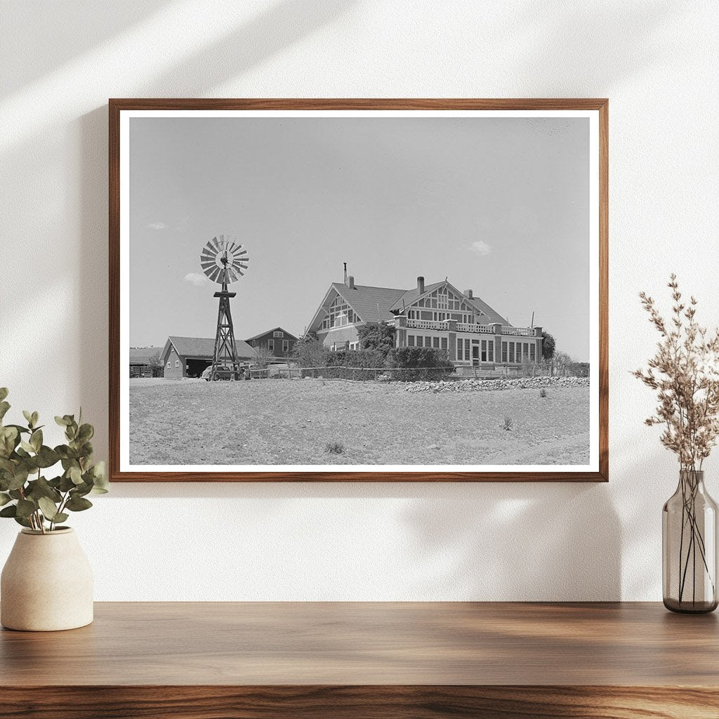 Walking X Ranch House Marfa Texas May 1939