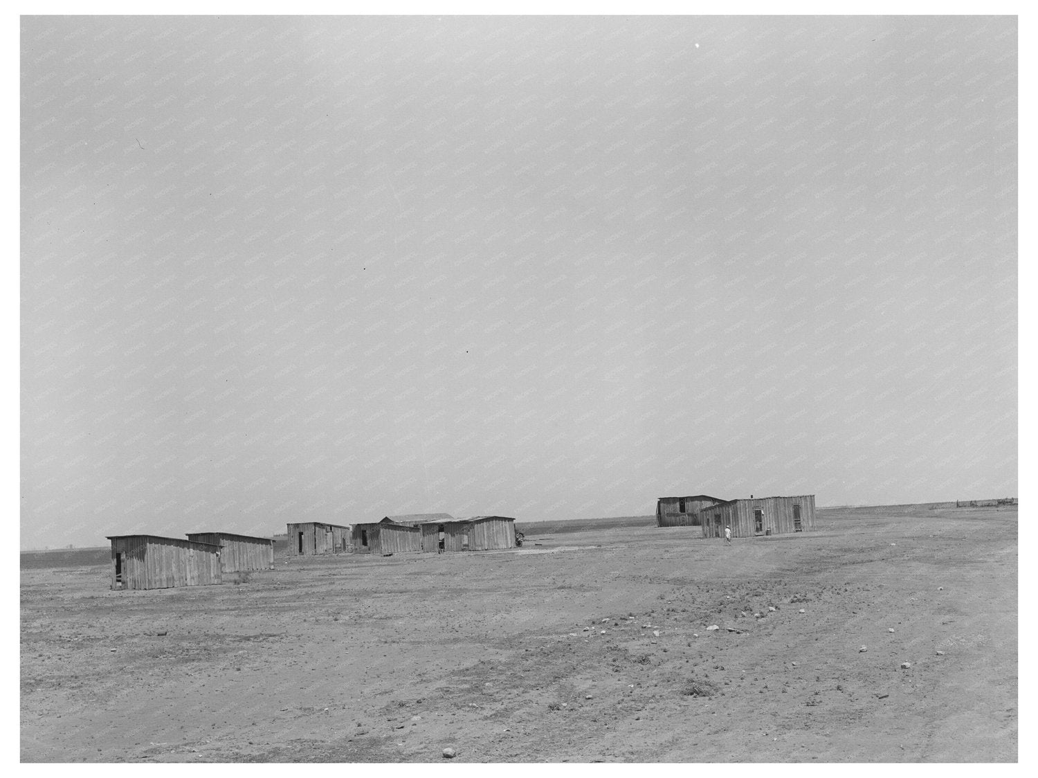 Vintage Homes of Day Laborers Ralls Texas 1939