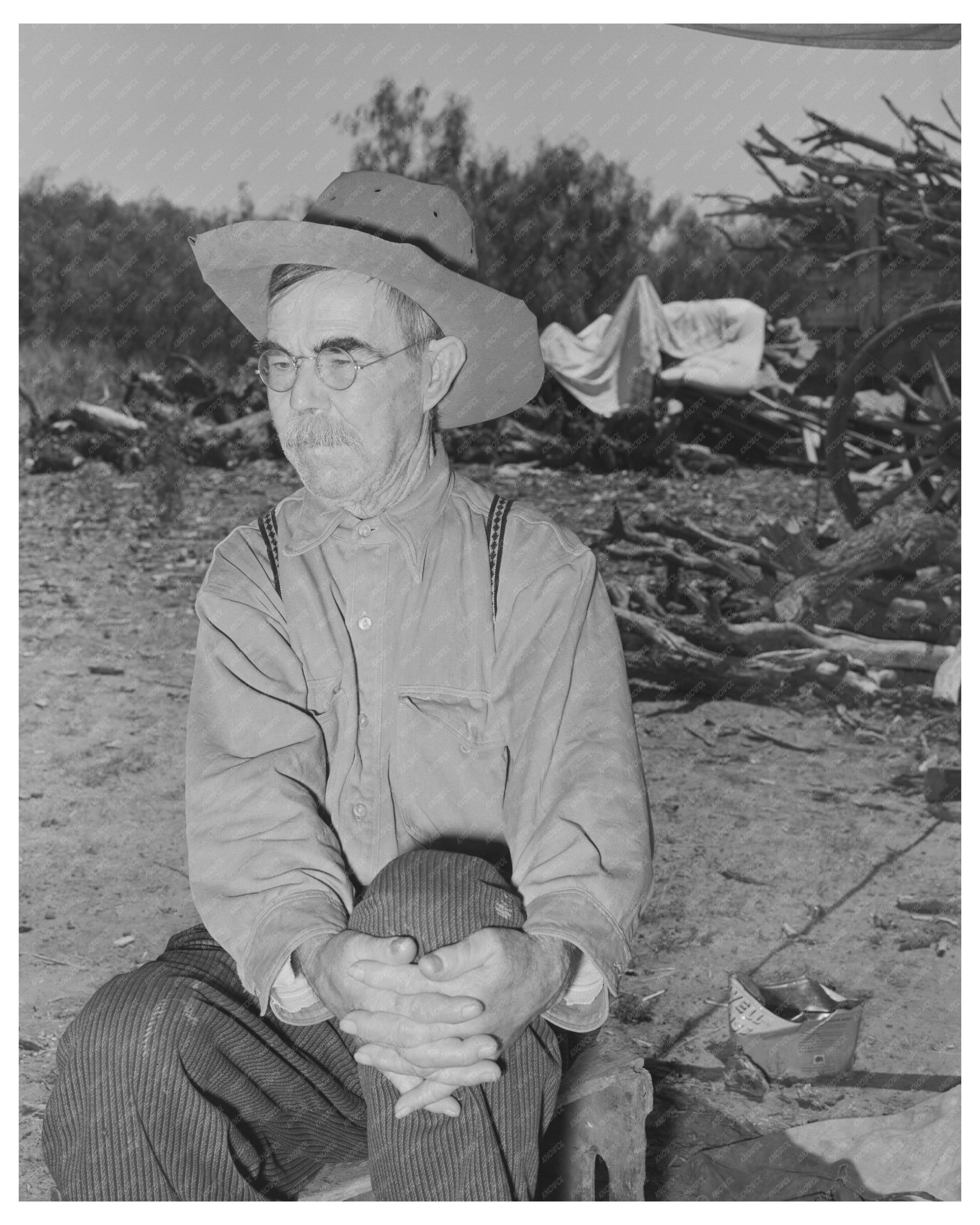 Vintage Cowboy at SMS Ranch Texas May 1939
