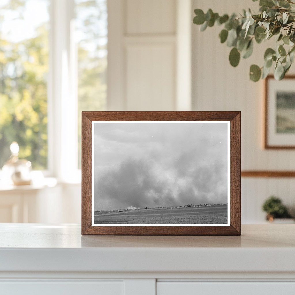 Dust Storm Approaching Lubbock Texas May 1939