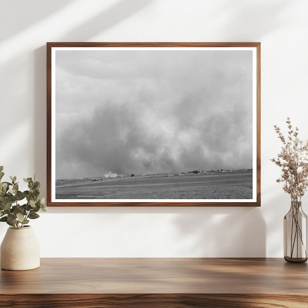Dust Storm Approaching Lubbock Texas May 1939