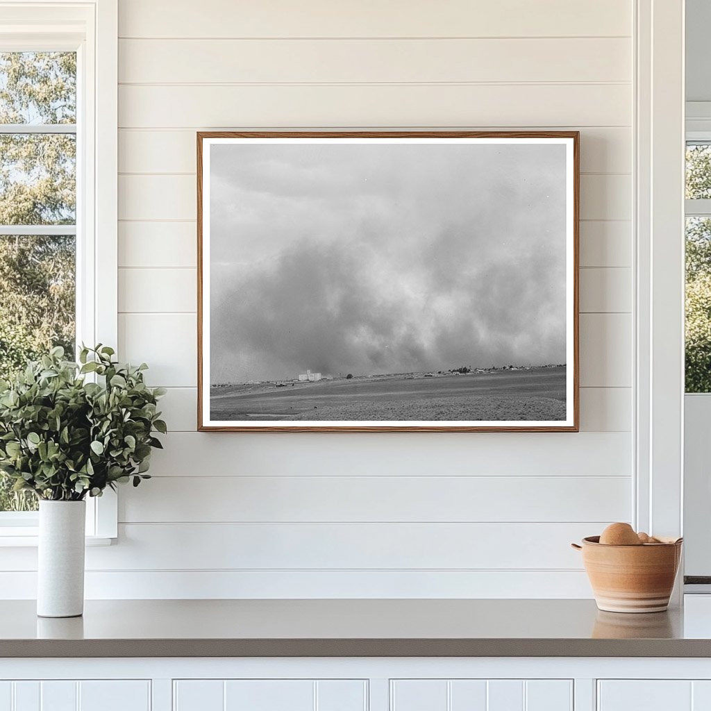 Dust Storm Approaching Lubbock Texas May 1939