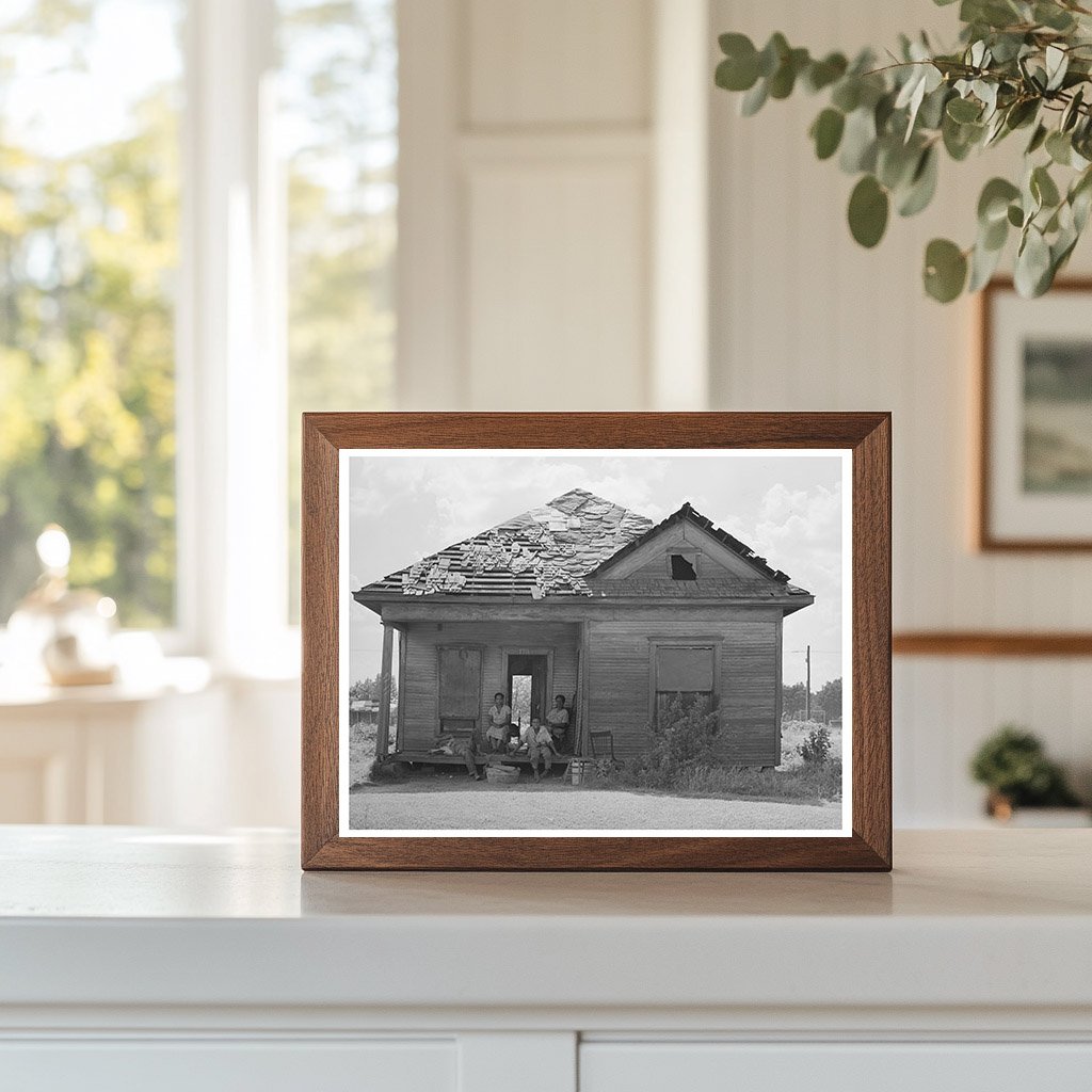 Muskogee County 1939 Home of Agricultural Laborers