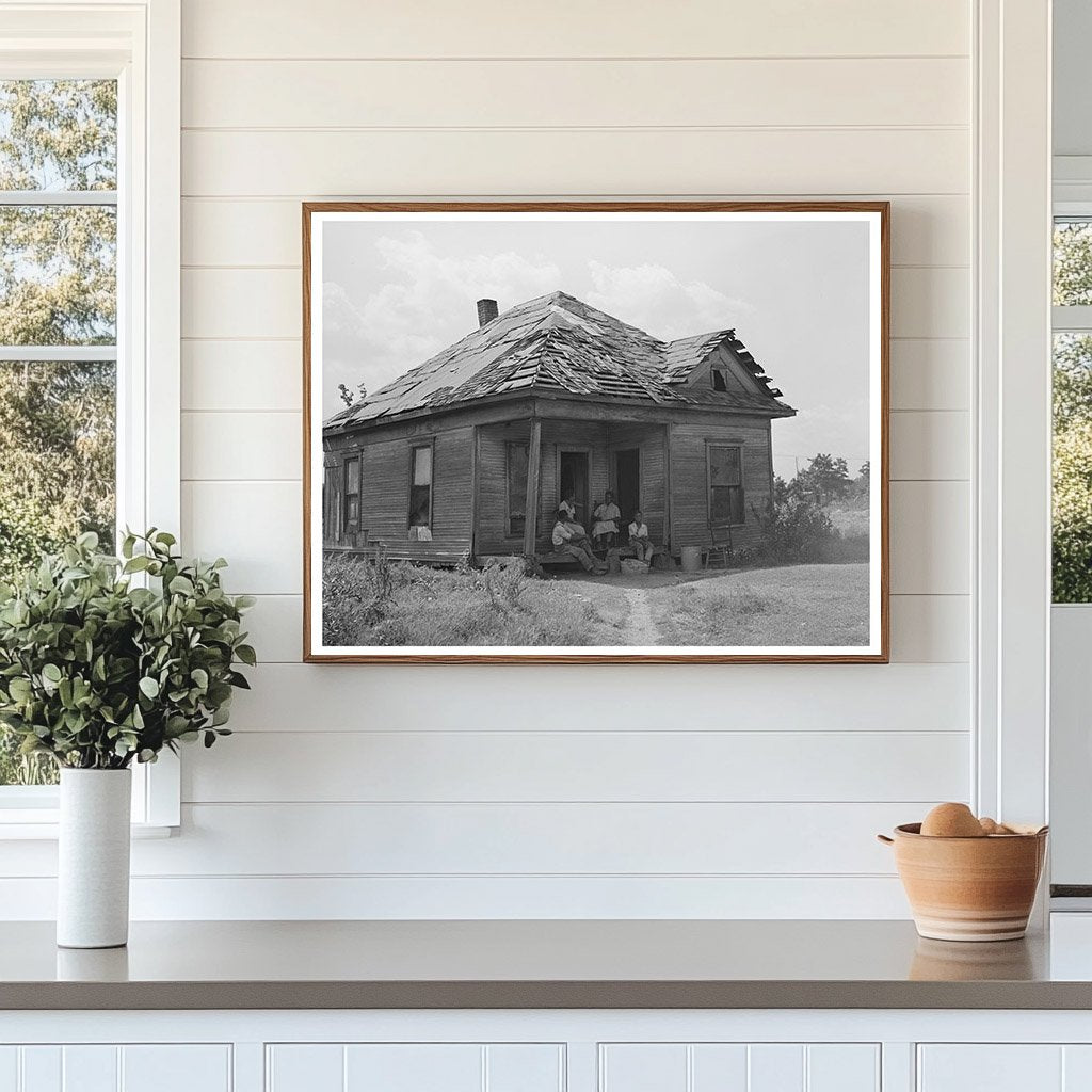 Muskogee County Oklahoma Laborers Homes June 1939