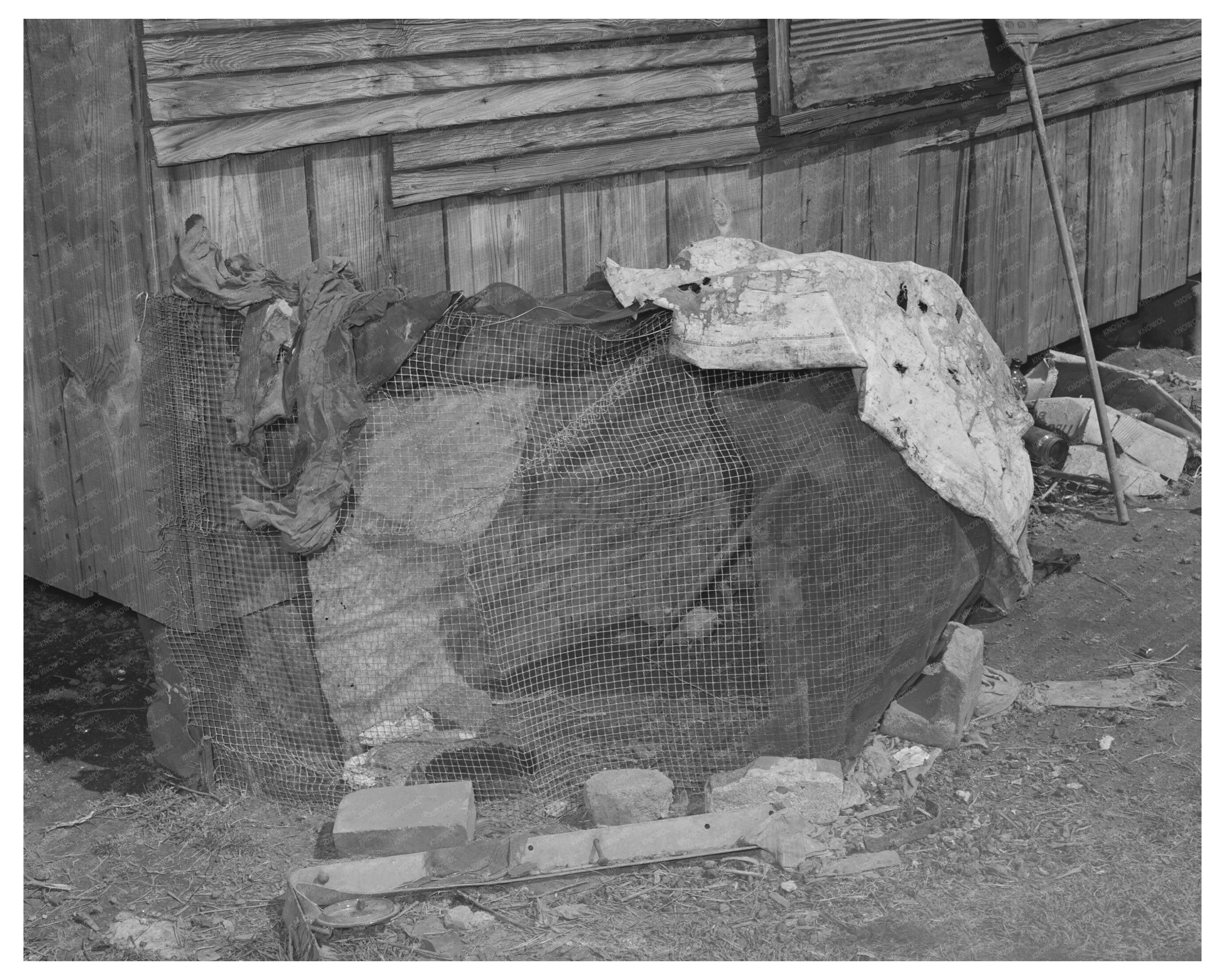 1939 Chicken Coop of Agricultural Laborer in Oklahoma