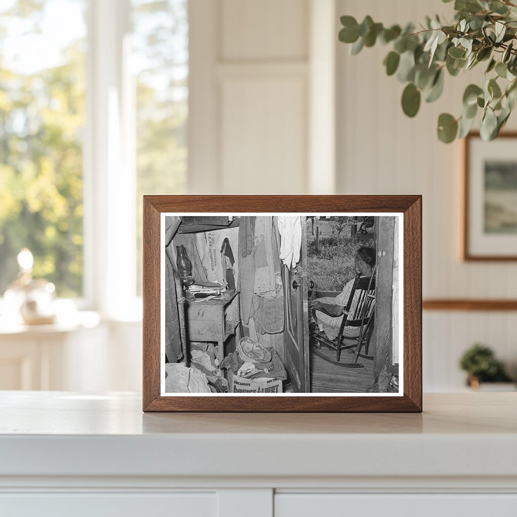 Bedroom of Agricultural Laborer Muskogee County 1939