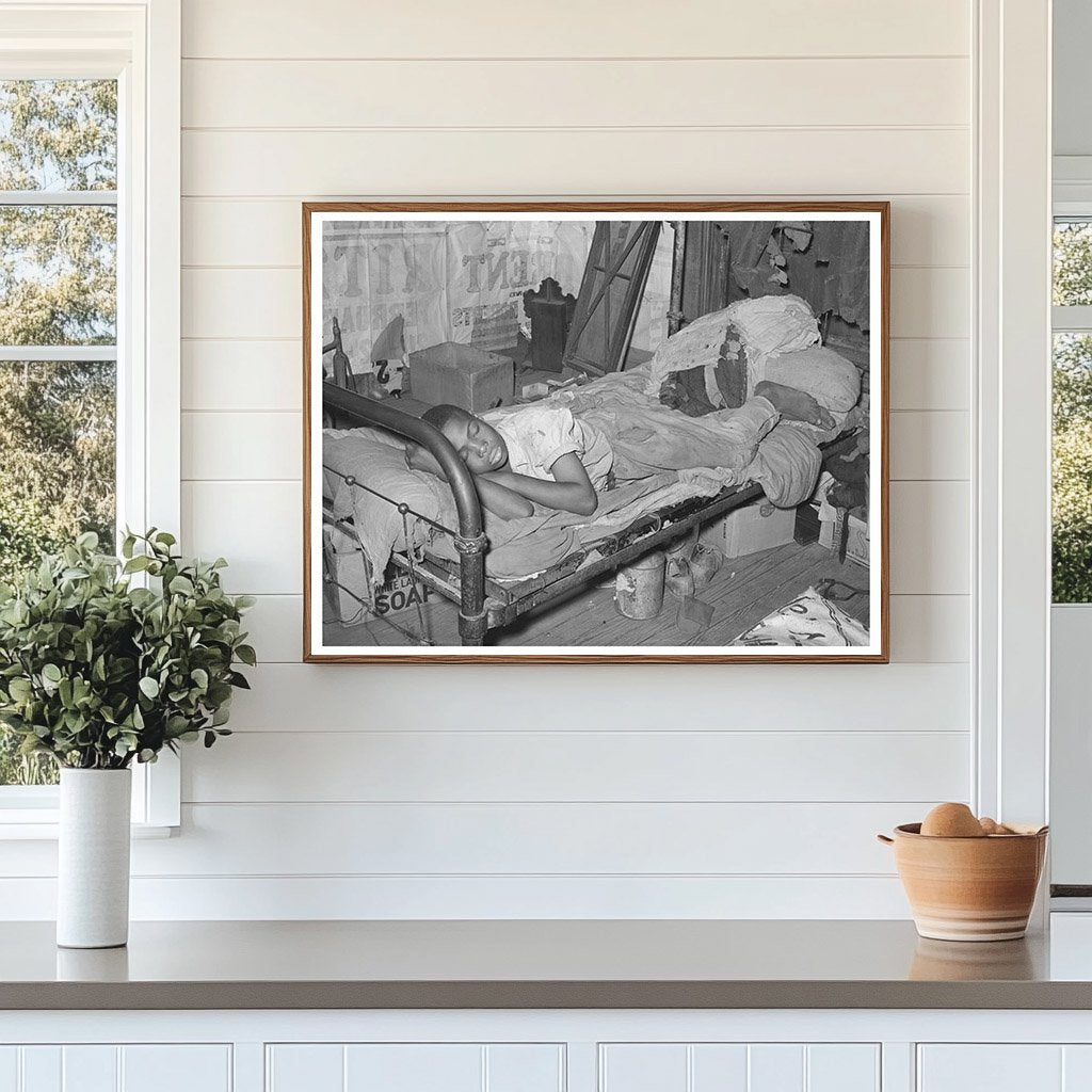 Muskogee Oklahoma Day Laborer Resting June 1939