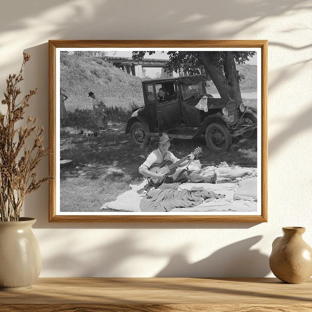 Migrant Worker Camp Near Prague Oklahoma June 1939