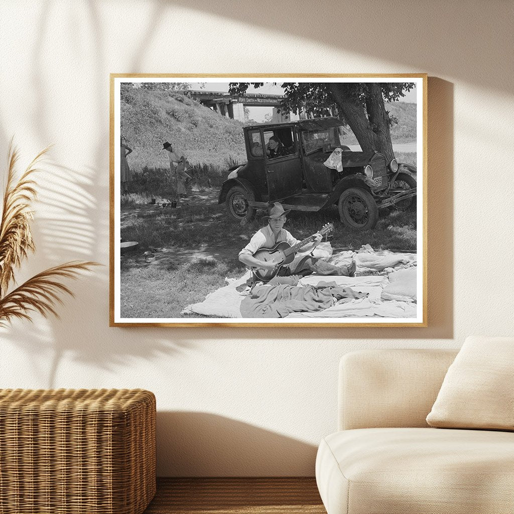 Migrant Worker Camp Near Prague Oklahoma June 1939