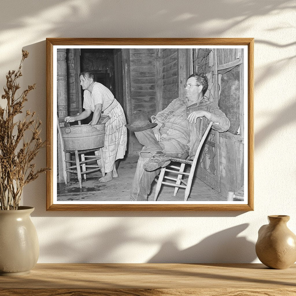 1939 Oklahoma Mans Struggles as Migrant Laborer in Arizona