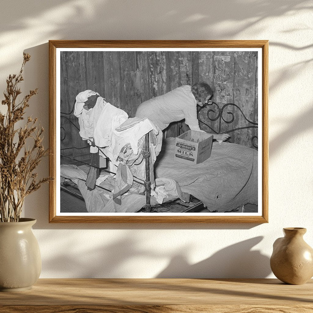 One-Room Shack of Day Laborer Warner Oklahoma 1939