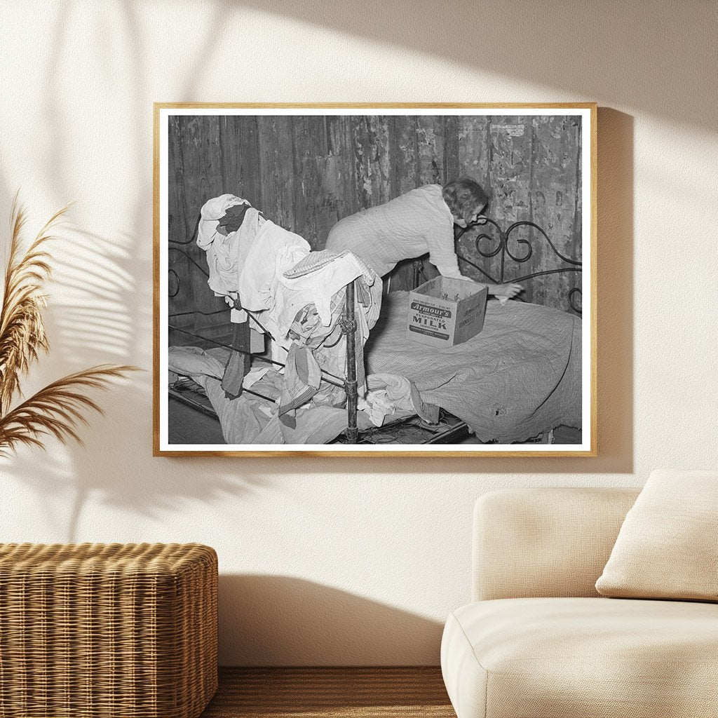 One-Room Shack of Day Laborer Warner Oklahoma 1939