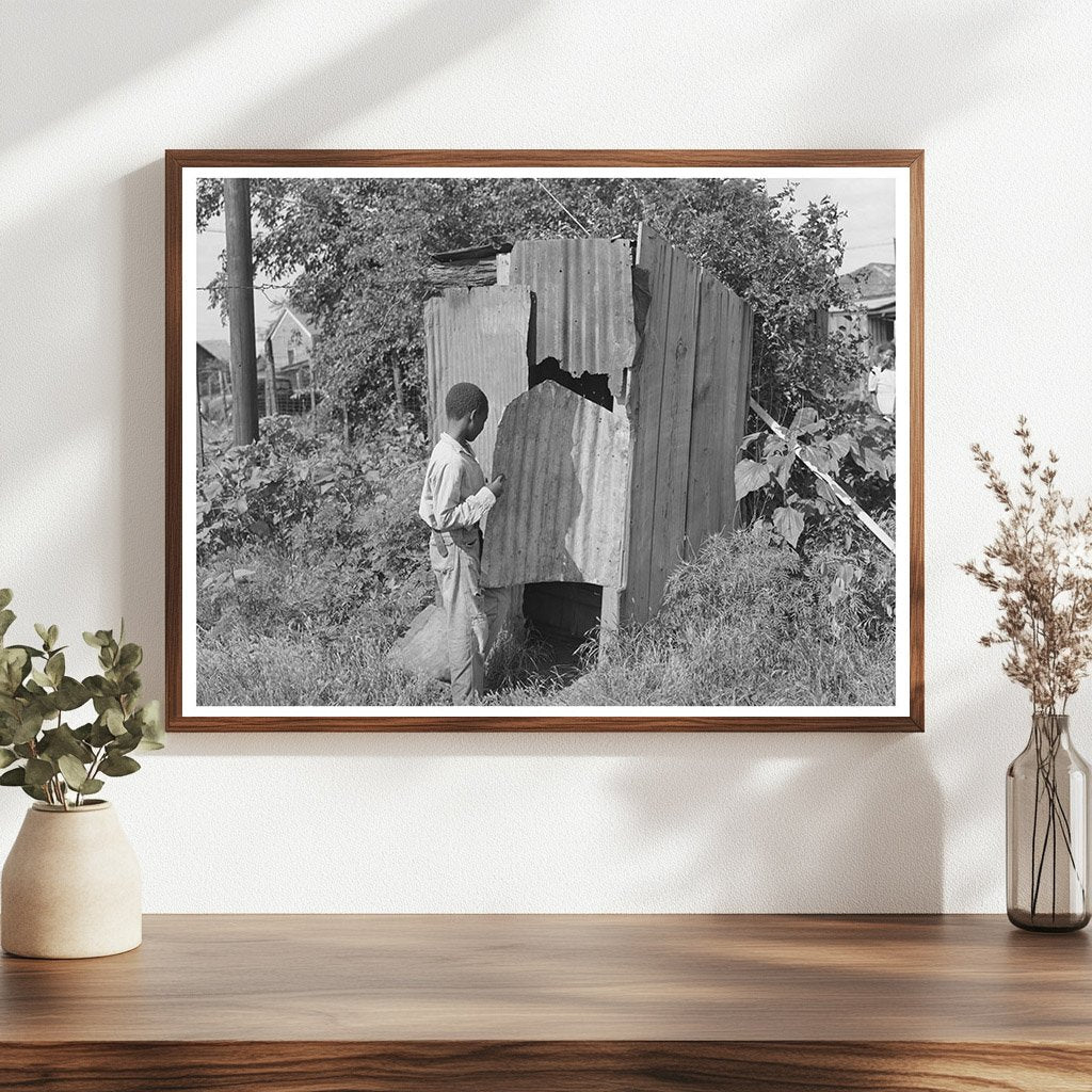 Muskogee Oklahoma Day Laborer June 1939 Vintage Photo