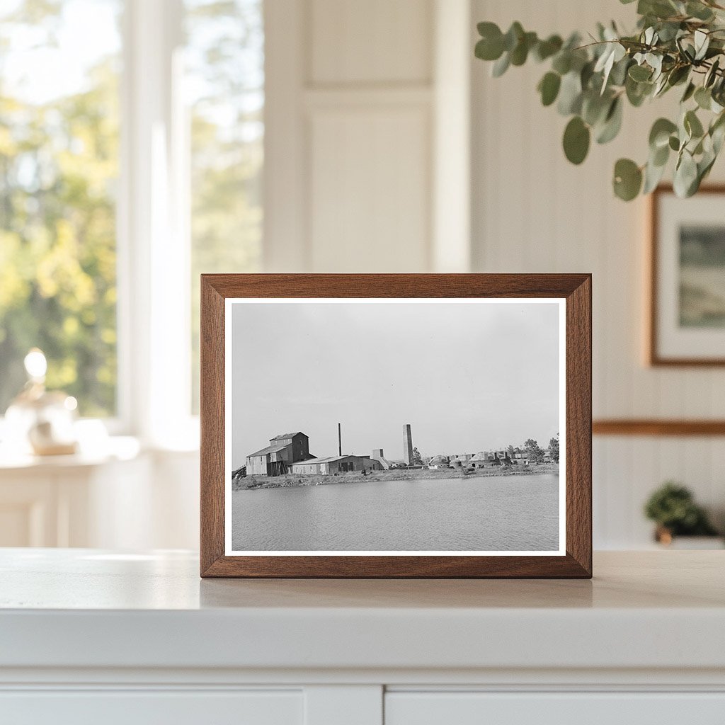 Abandoned Brick Kilns in Muskogee Oklahoma 1939