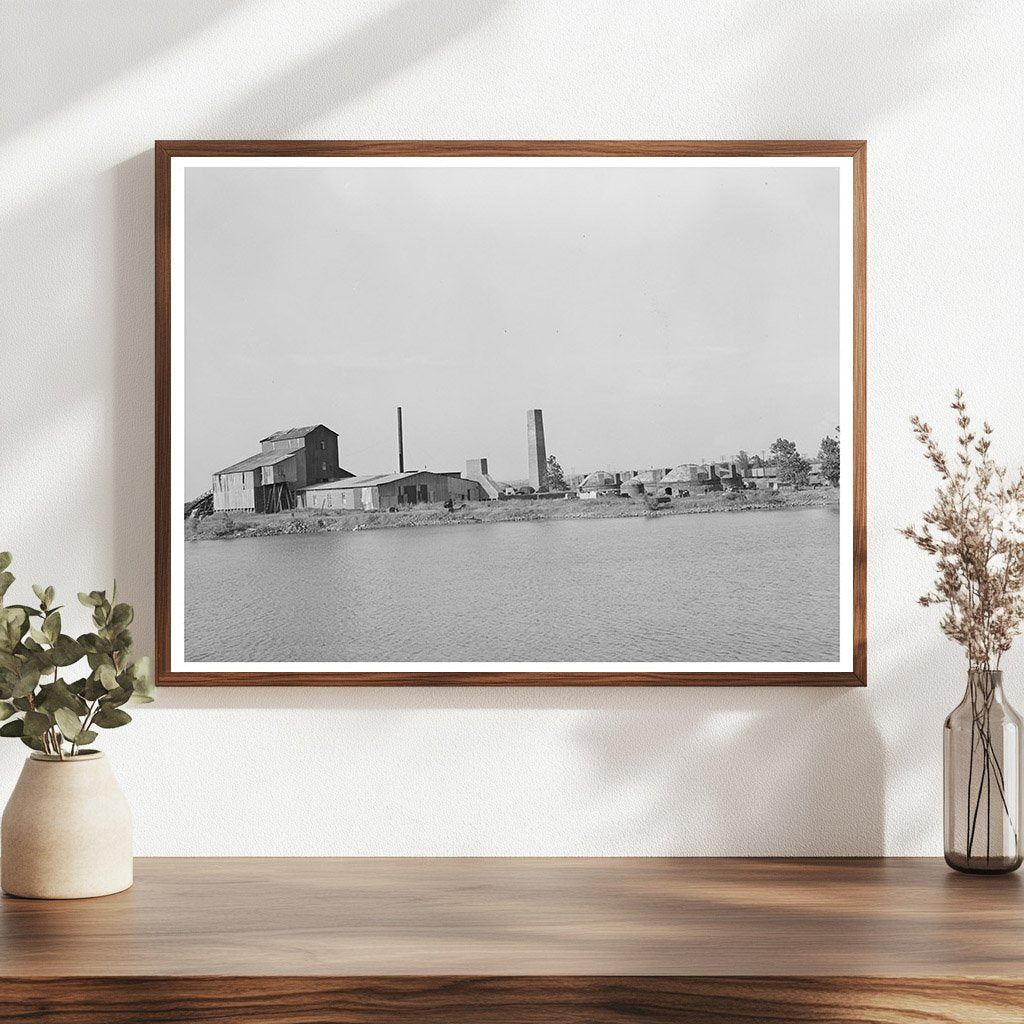 Abandoned Brick Kilns in Muskogee Oklahoma 1939