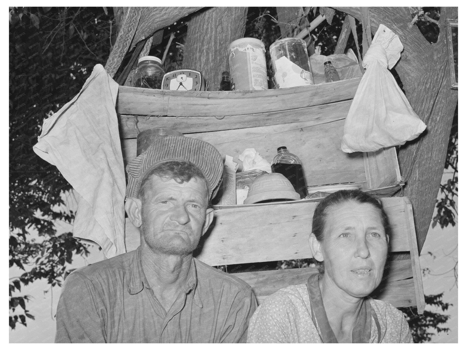 Migrant Family Portrait Muskogee Oklahoma June 1939