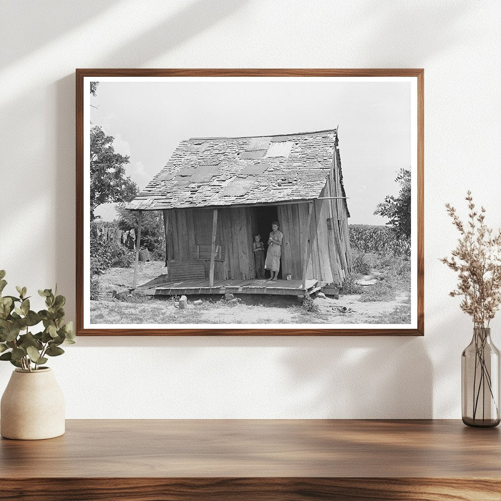 Agricultural Laborer Shack Webbers Falls Oklahoma 1939