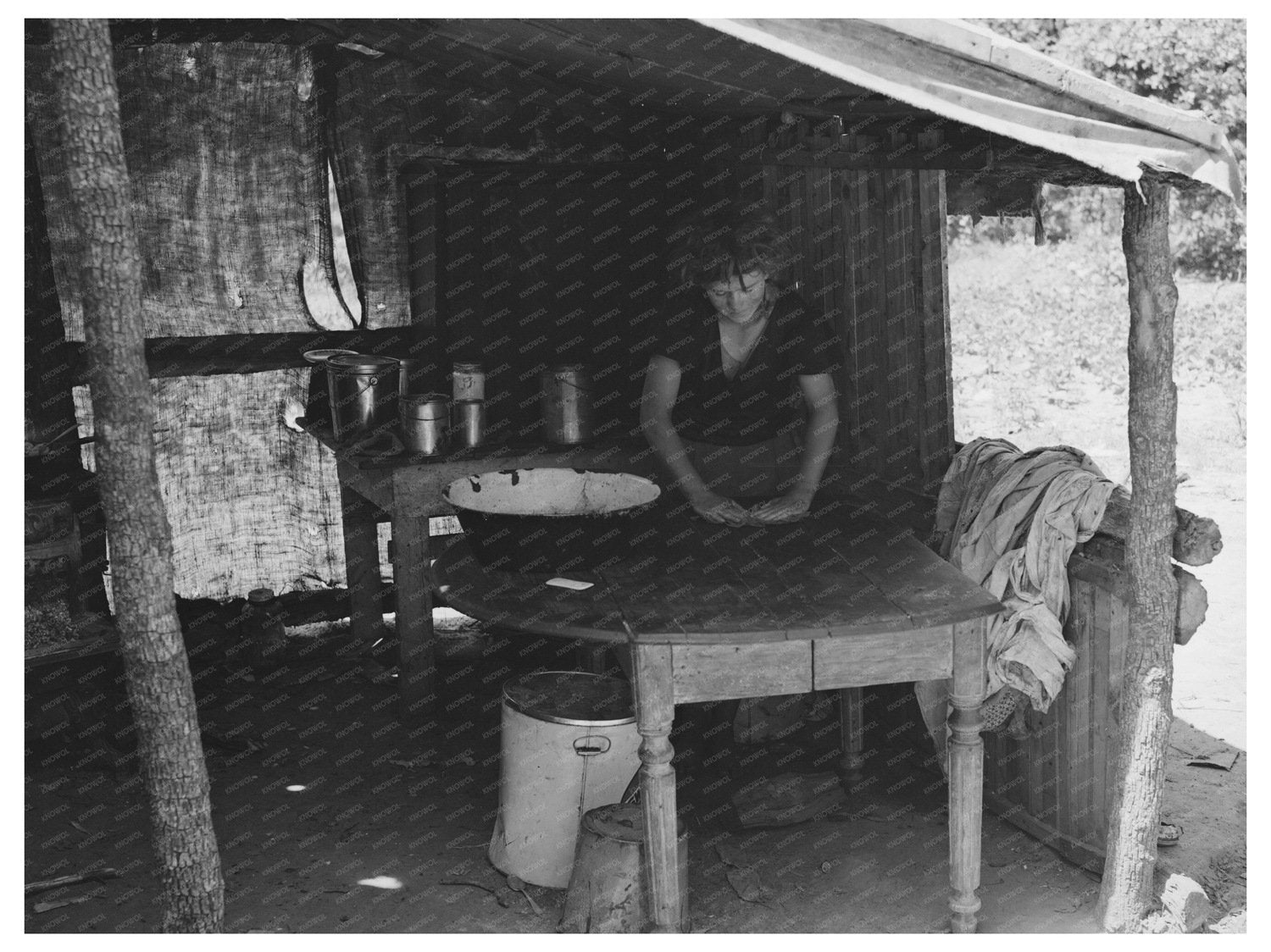 Daughter of Day Laborer in Oklahoma June 1939