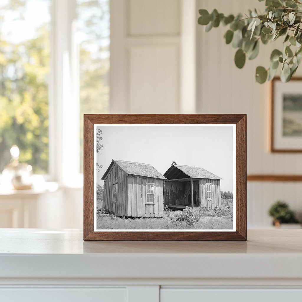 Abandoned Farmhouse McIntosh County Oklahoma June 1939