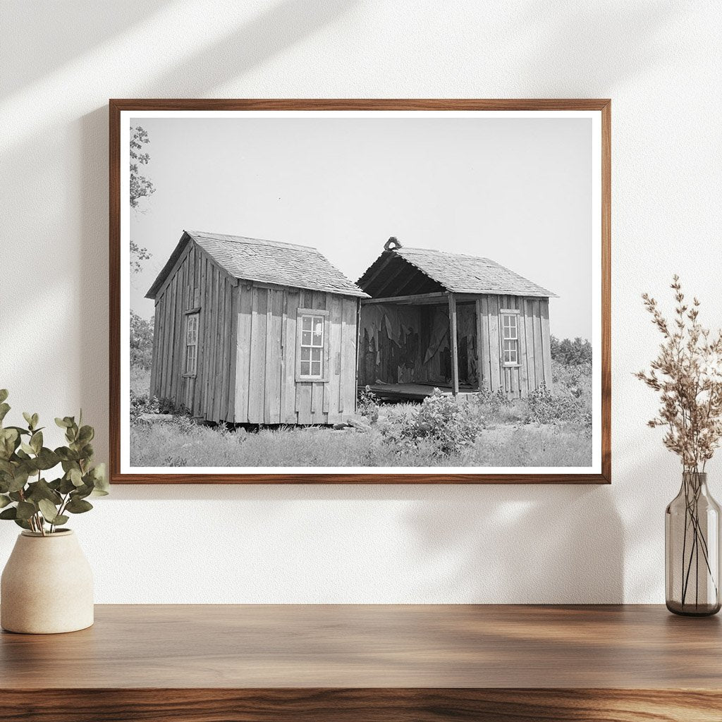 Abandoned Farmhouse McIntosh County Oklahoma June 1939