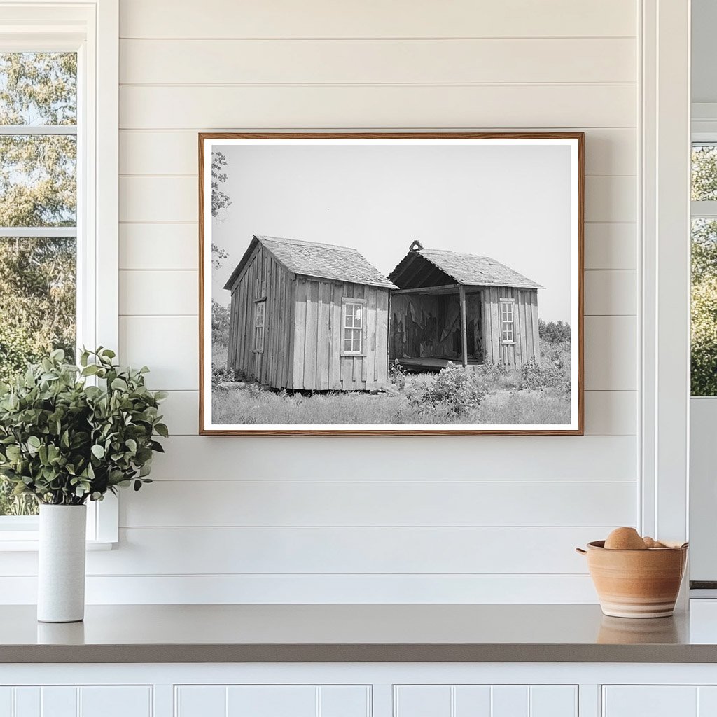 Abandoned Farmhouse McIntosh County Oklahoma June 1939