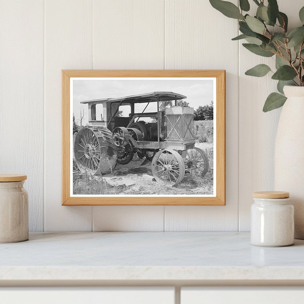 Gasoline Tractor on McIntosh County Farm June 1939