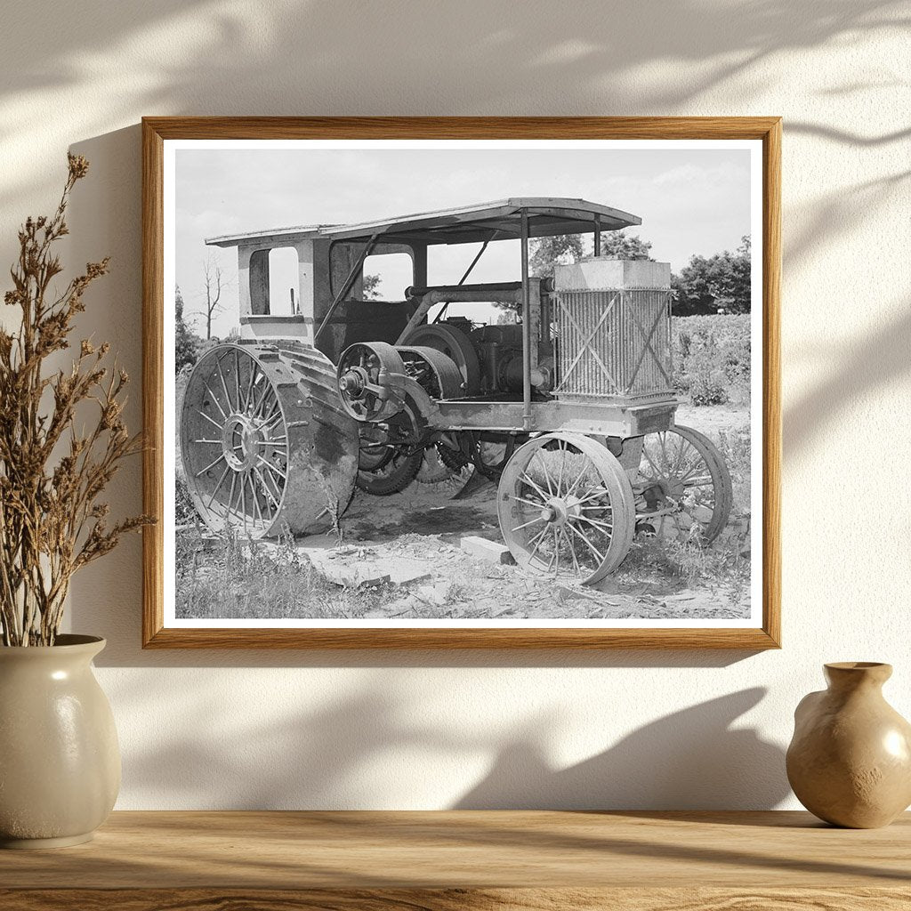 Gasoline Tractor on McIntosh County Farm June 1939