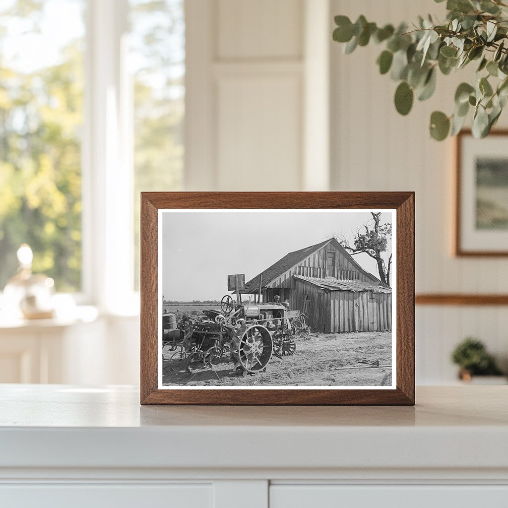 1939 Tractor and Home of Oklahoma Day Laborer