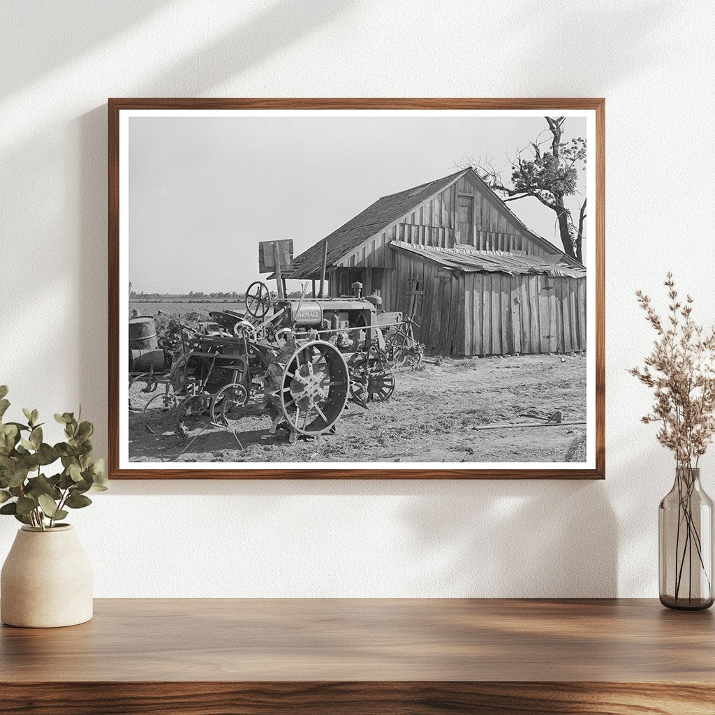 1939 Tractor and Home of Oklahoma Day Laborer
