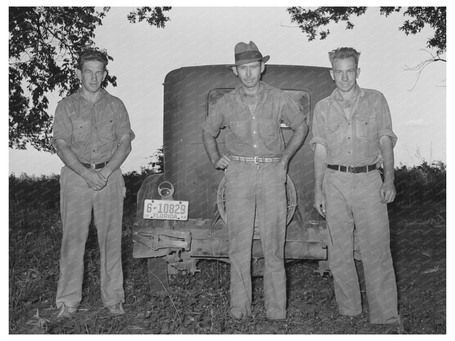 Migrant Laborers in Wagoner County Oklahoma June 1939