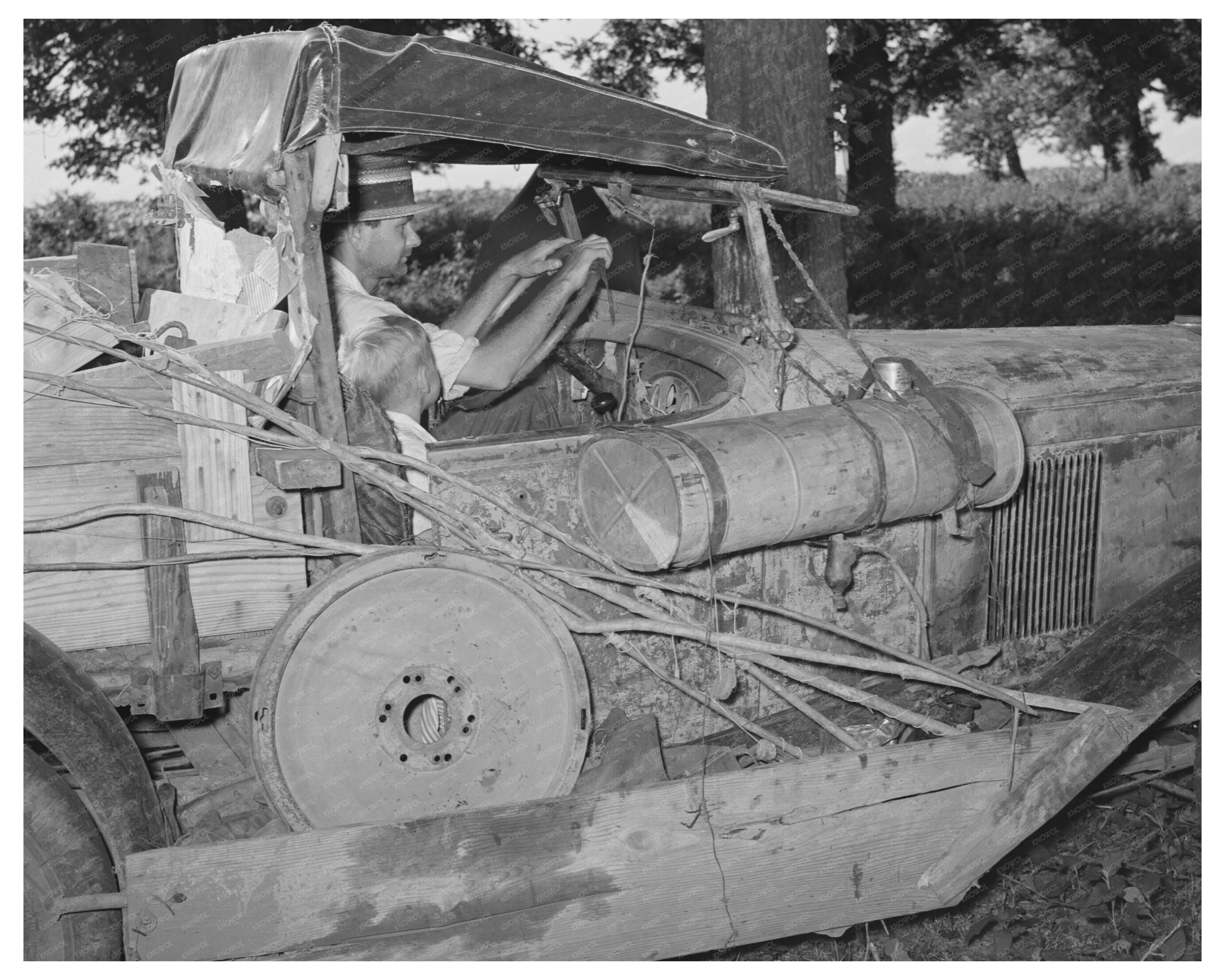 Migrant Agricultural Worker in Oklahoma June 1939