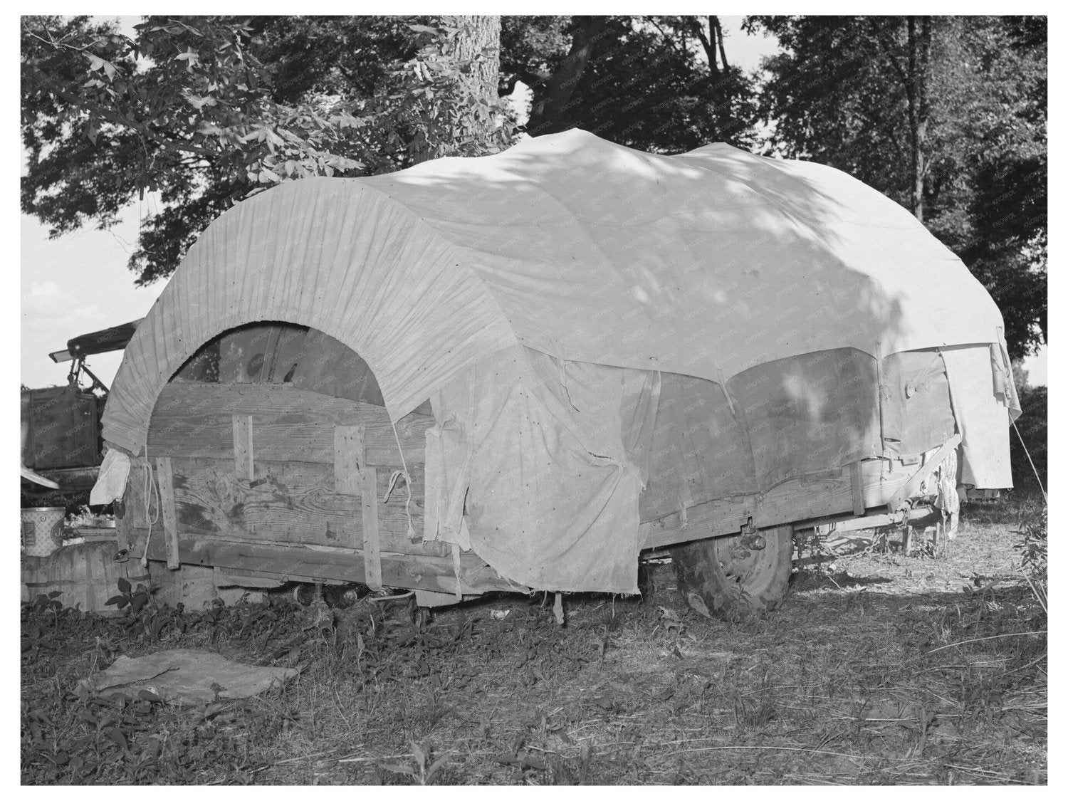 Migrant Trailer Home in Oklahoma June 1939