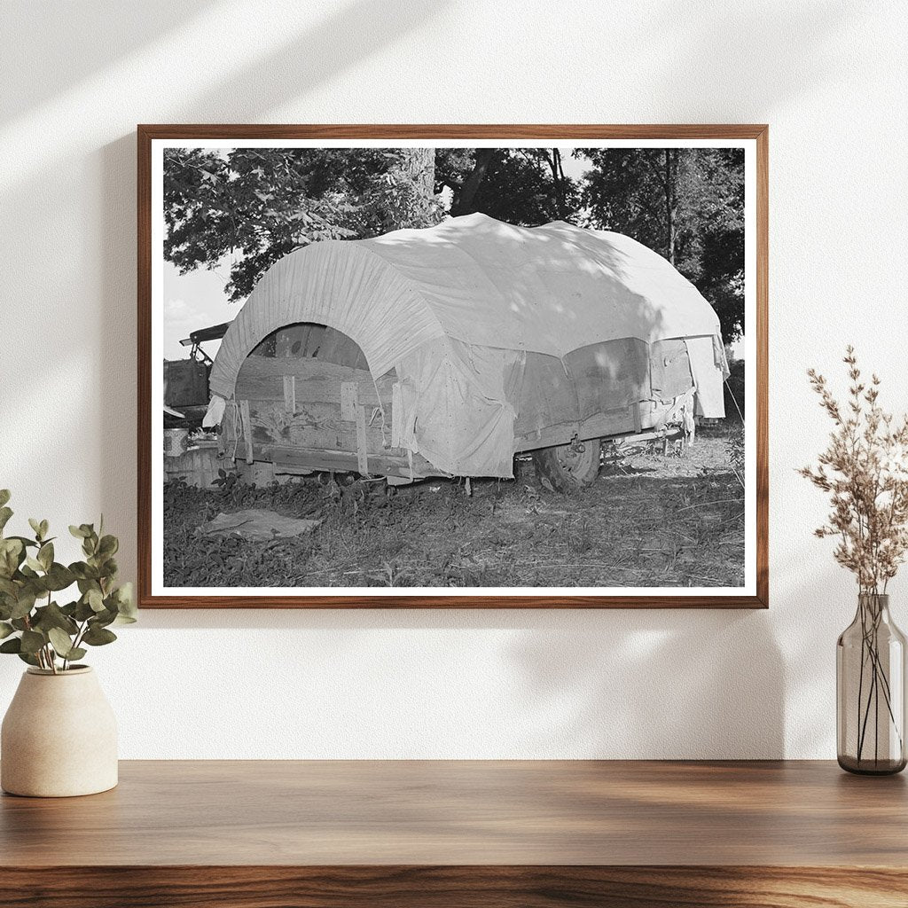 Migrant Trailer Home in Oklahoma June 1939