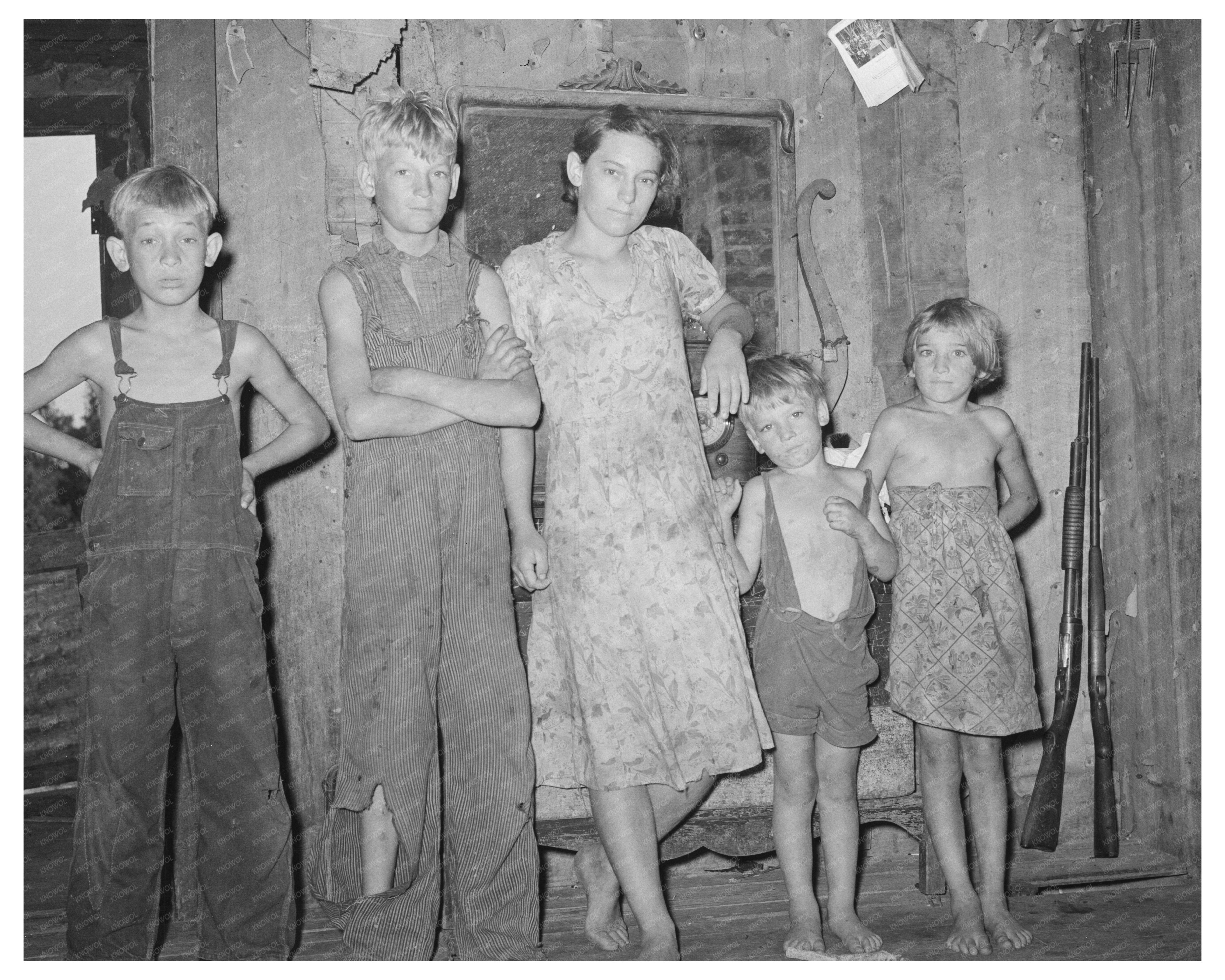 Children of Agricultural Laborers McIntosh County 1939