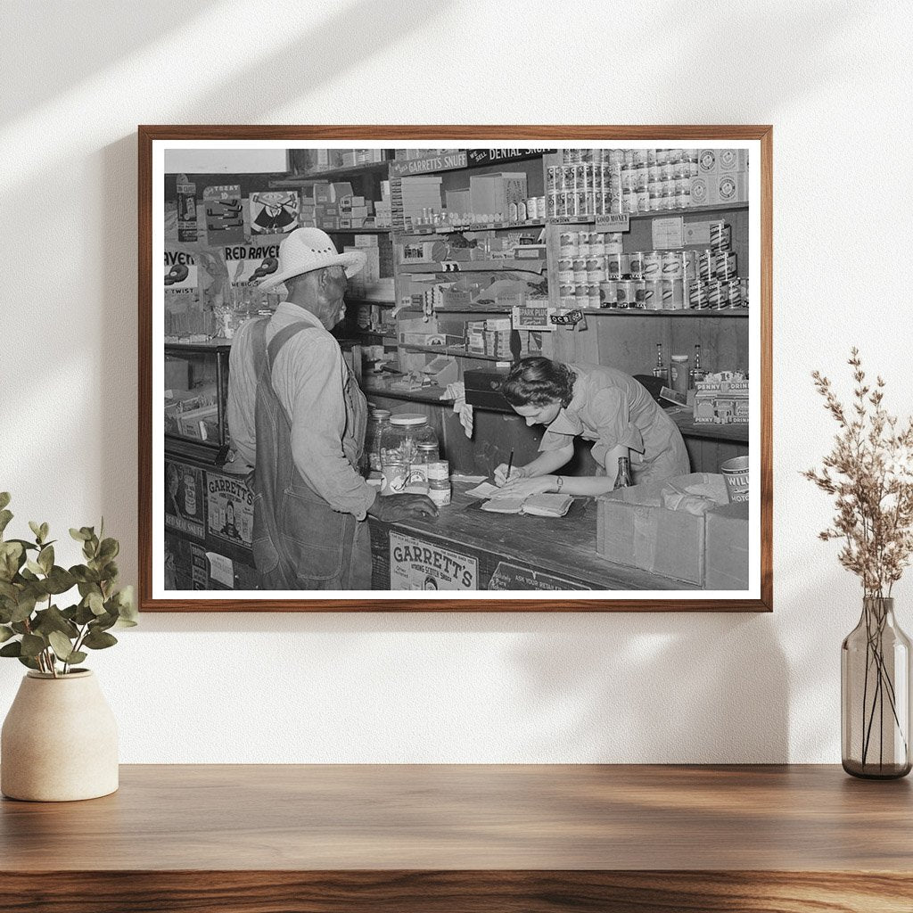 Vintage Country Store in Wagoner County Oklahoma 1939