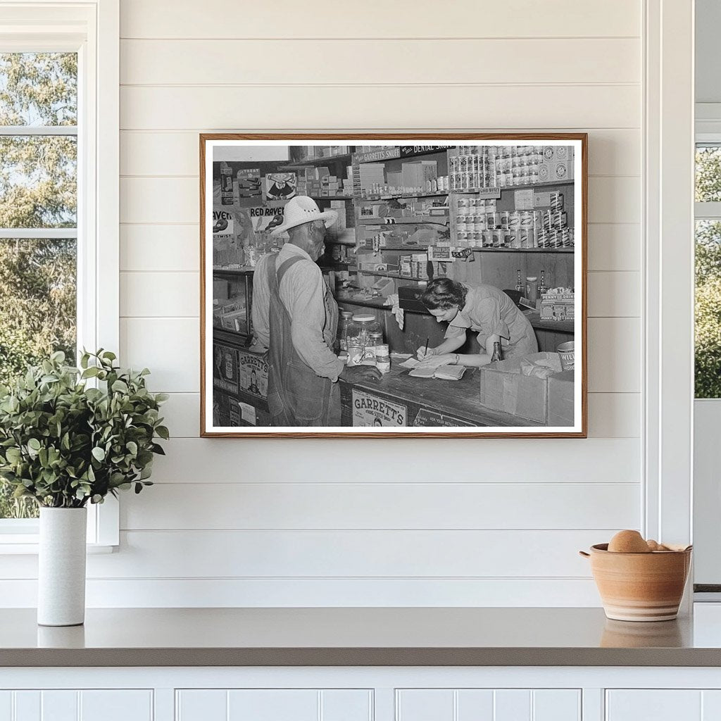 Vintage Country Store in Wagoner County Oklahoma 1939