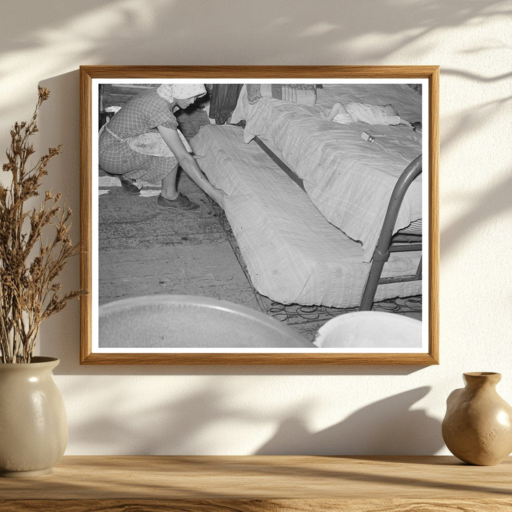 Tenant Farmers Wife in One-Room Shack Oklahoma 1939