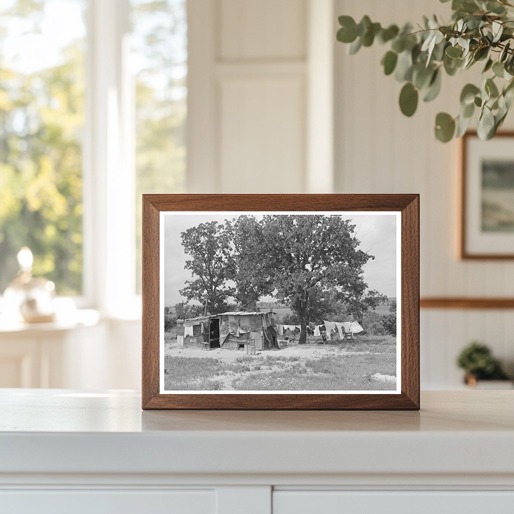 Home of Day Laborer Family Sequoyah County Oklahoma 1939