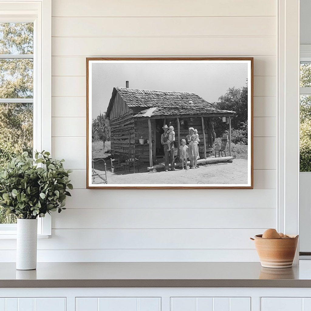 Tenant Farmers Home in Sallisaw Oklahoma June 1939