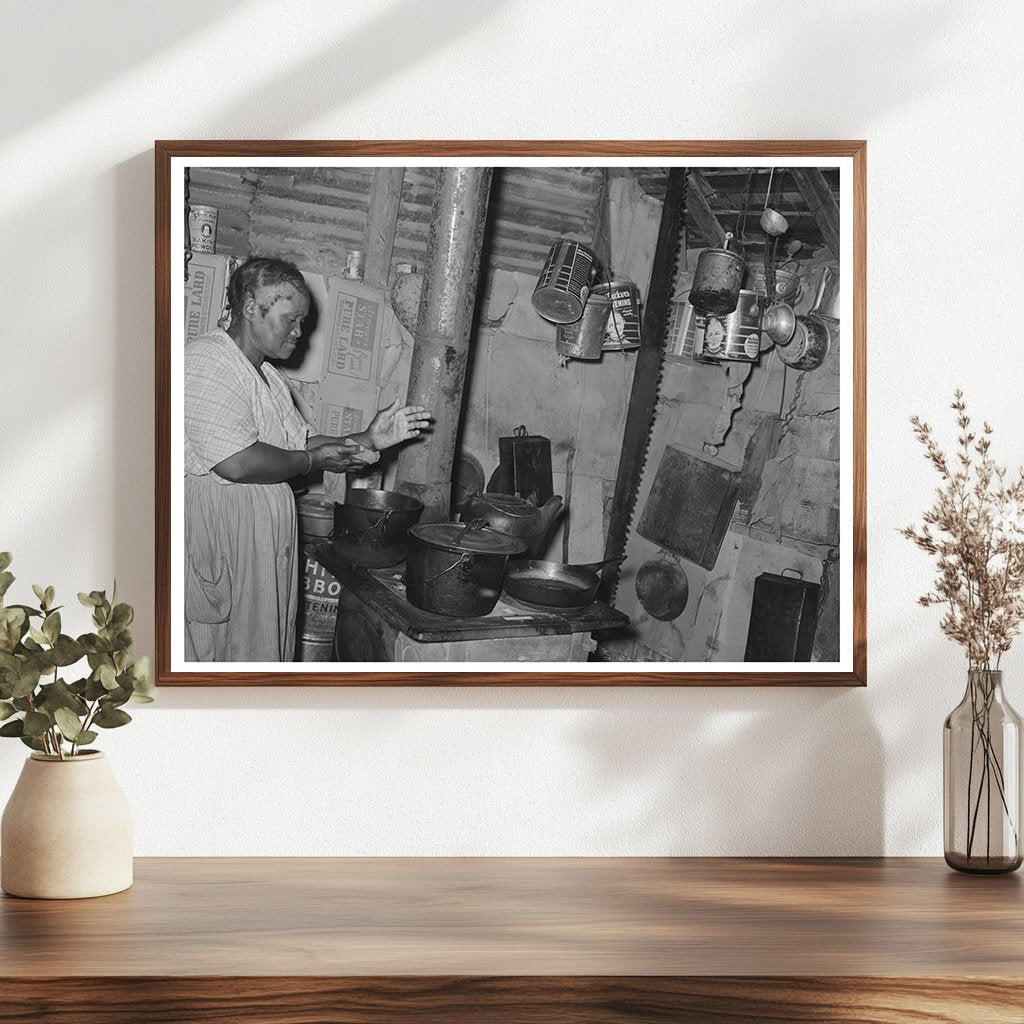 Farm Owner in Kitchen Sequoyah County Oklahoma 1939