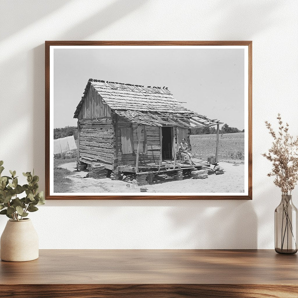 Agricultural Day Laborers Home Vian Oklahoma June 1939
