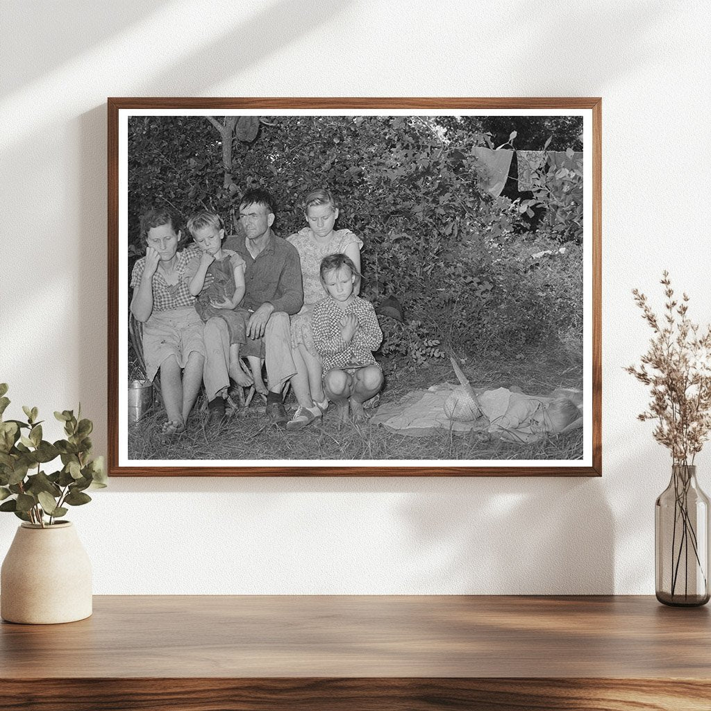 Migrant Family Laborers Oklahoma June 1939