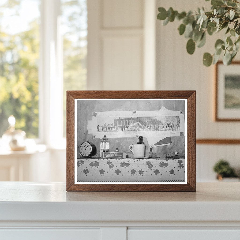 Farm Family Home Scene June 1939 WPA Sallisaw Oklahoma