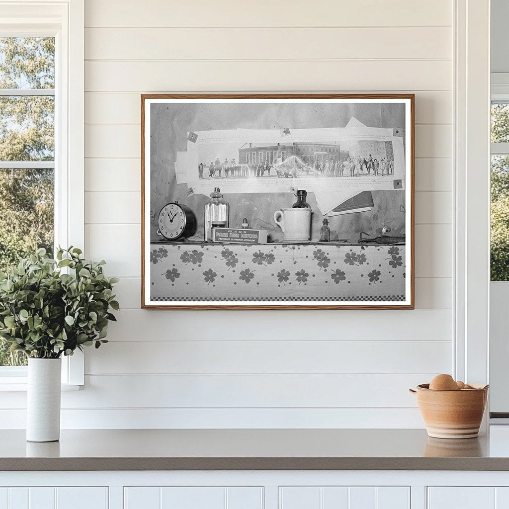 Farm Family Home Scene June 1939 WPA Sallisaw Oklahoma