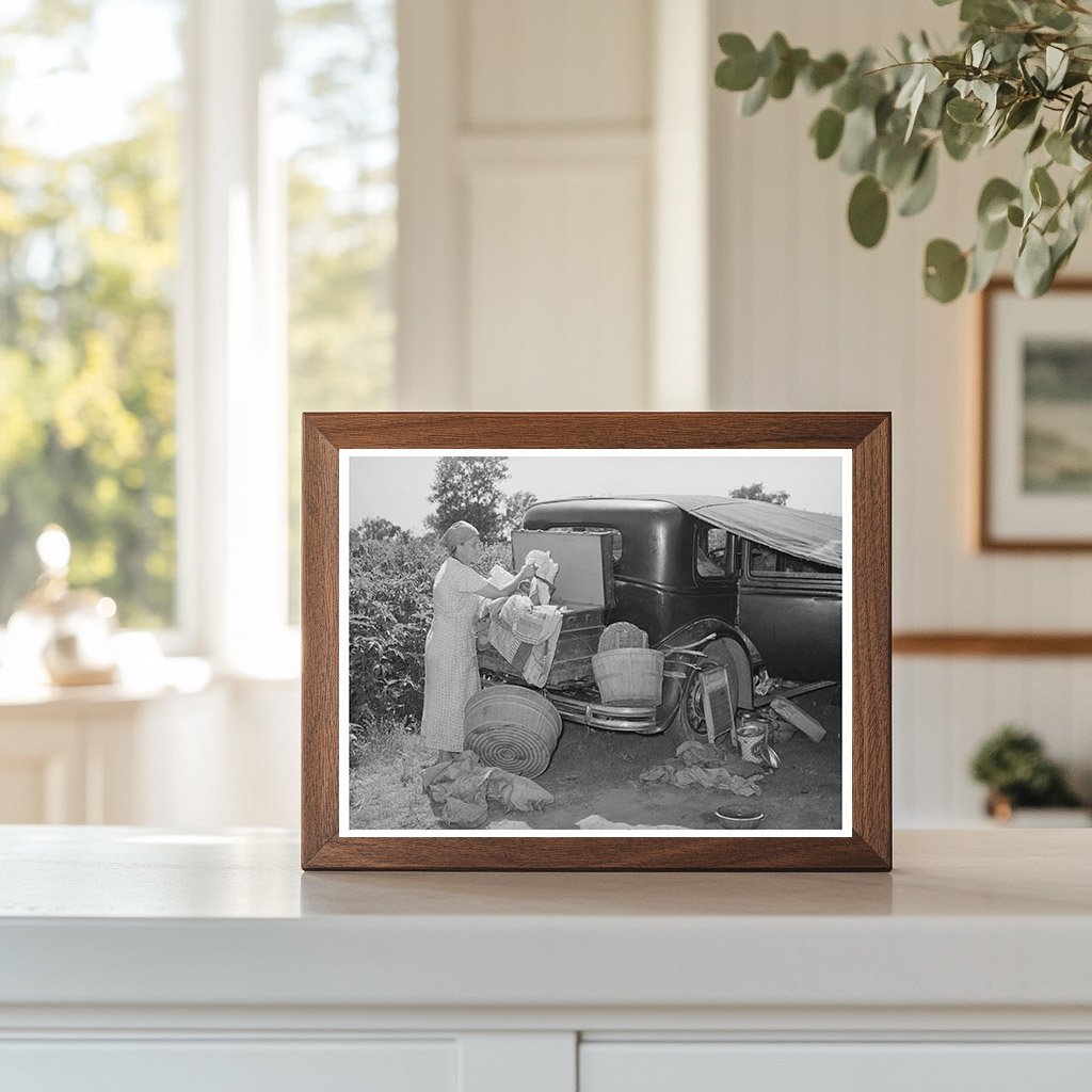 Migrant Family Belongings in Oklahoma June 1939