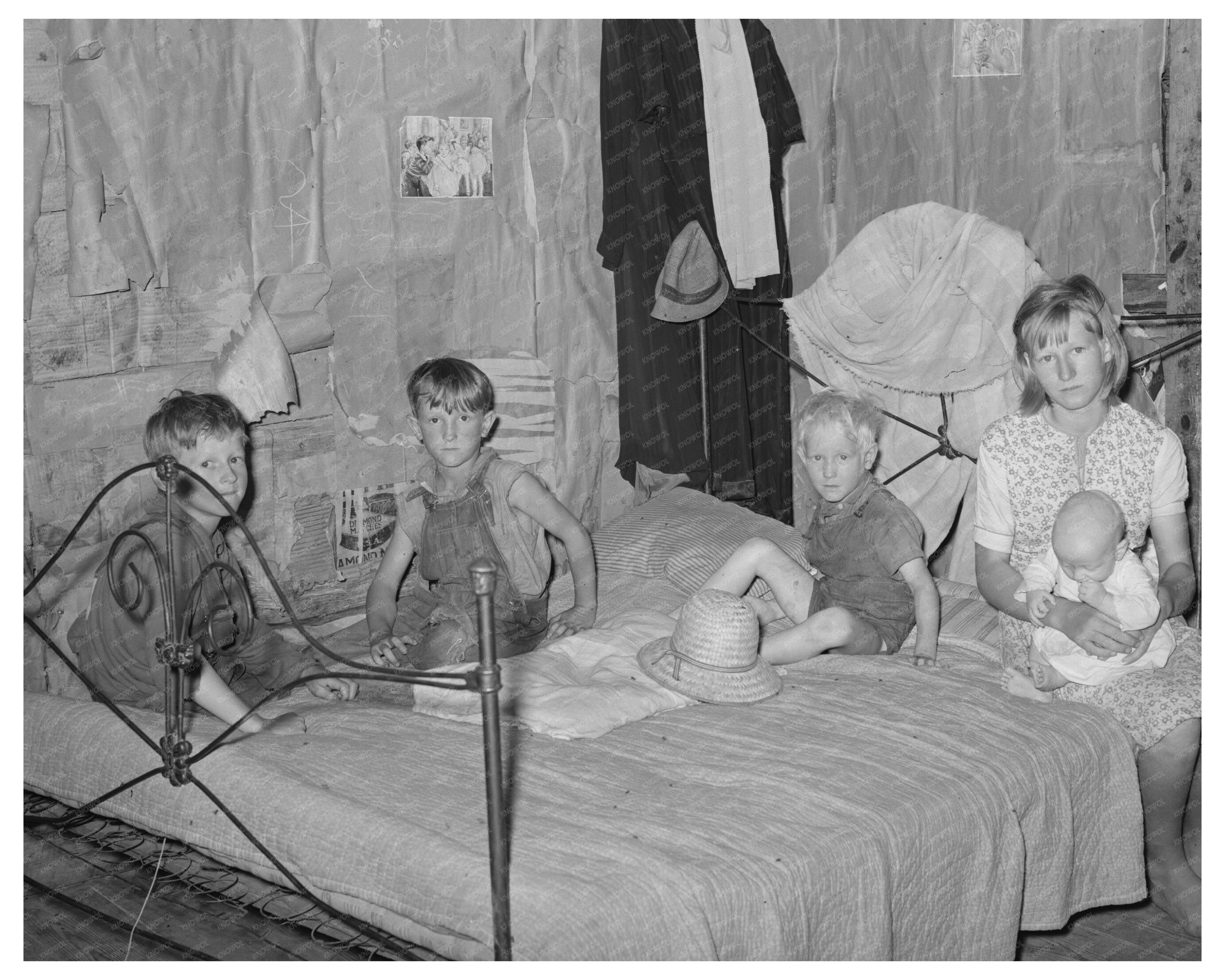 Children of Migrant Laborers in Oklahoma 1939