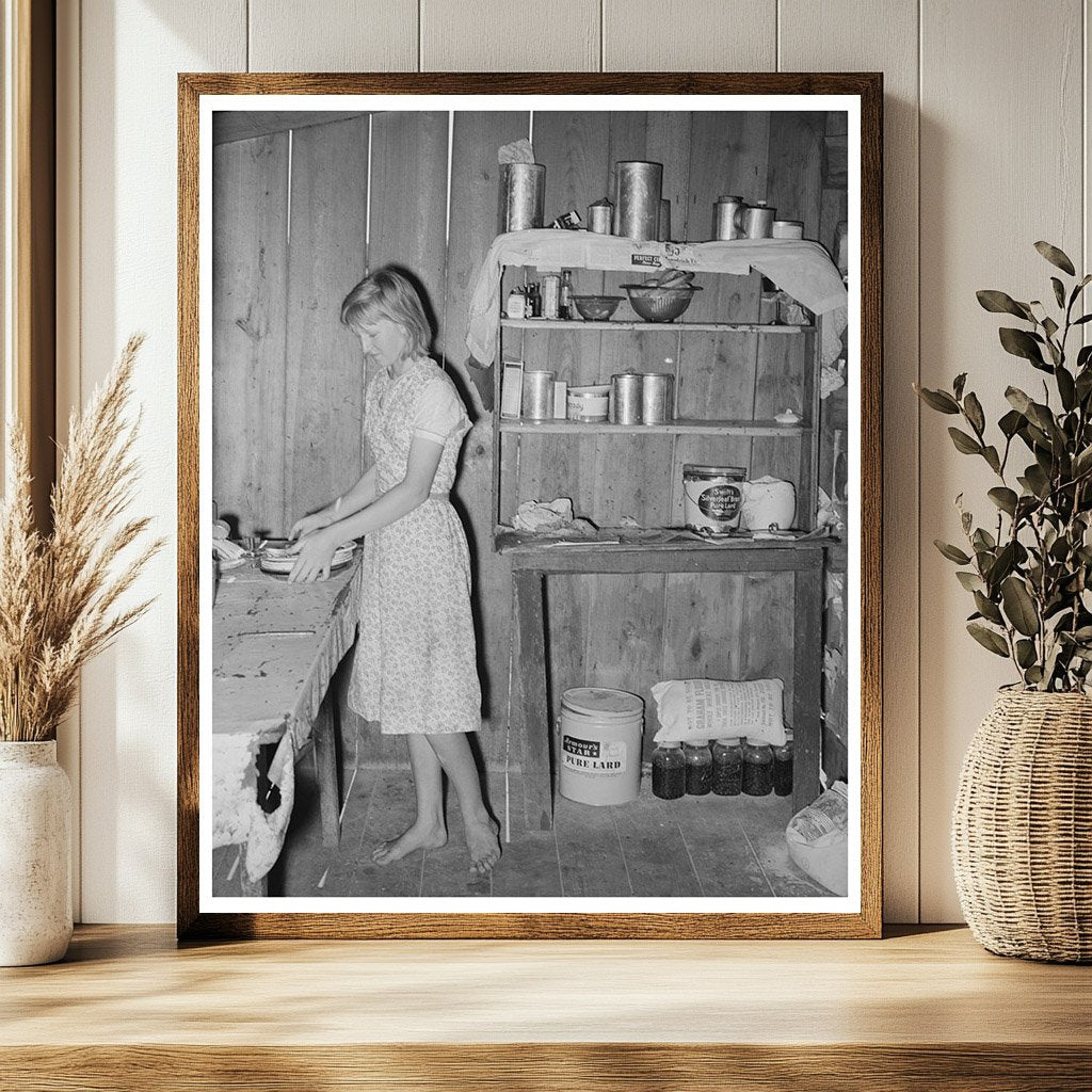 1939 Kitchen of Agricultural Laborer in Sequoyah County