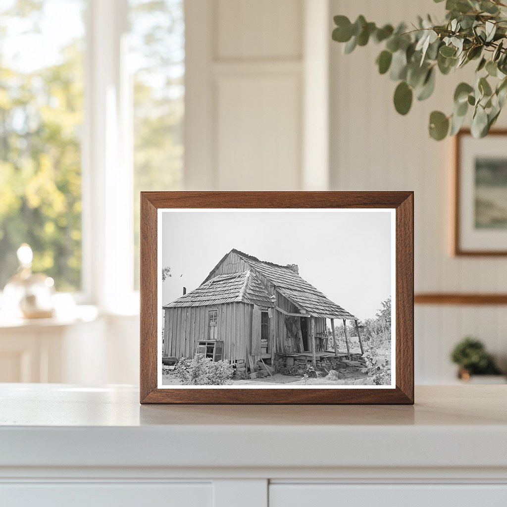 Indian Tenant Farmer Home Sequoyah County Oklahoma 1939
