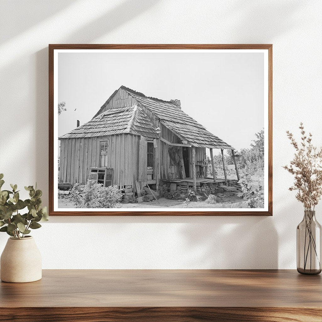 Indian Tenant Farmer Home Sequoyah County Oklahoma 1939